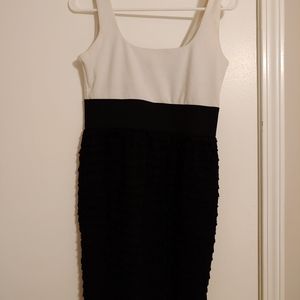 Black and white dress